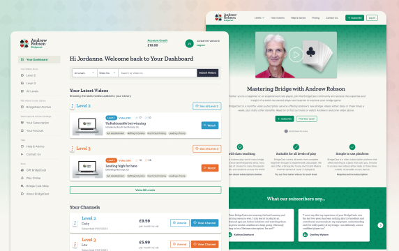 BridgeCast’s upgraded Dashboard and website